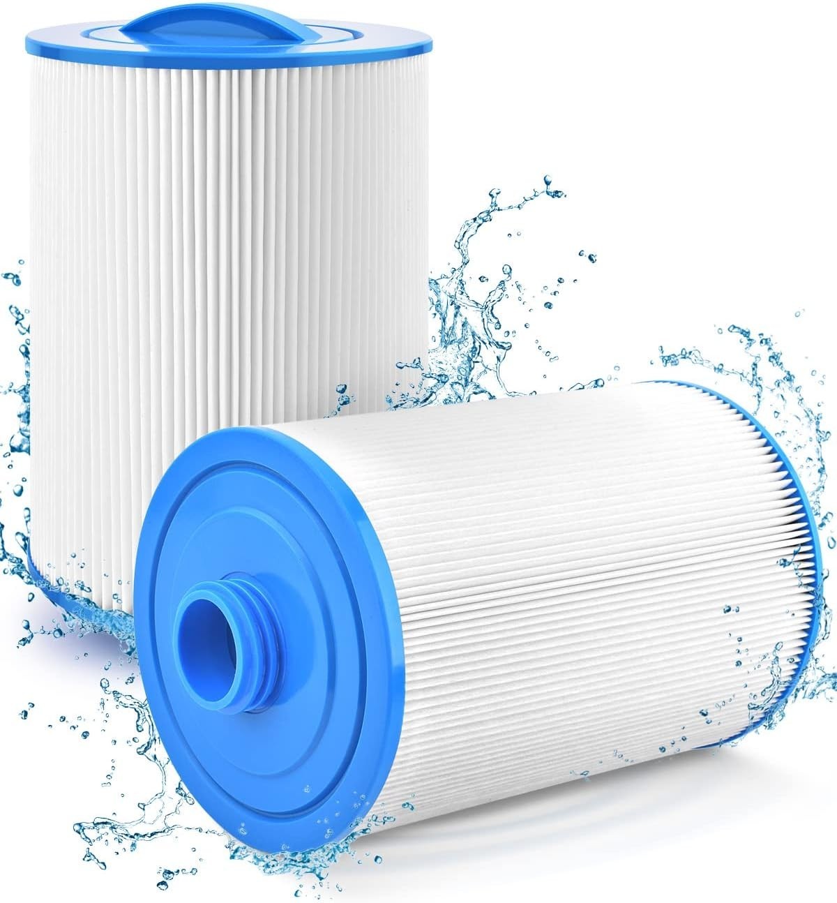 PACETAP 1.5" SAE Thread Spa Filter 2 Pack Fits PWW50P3 FC-0359 6CH-940