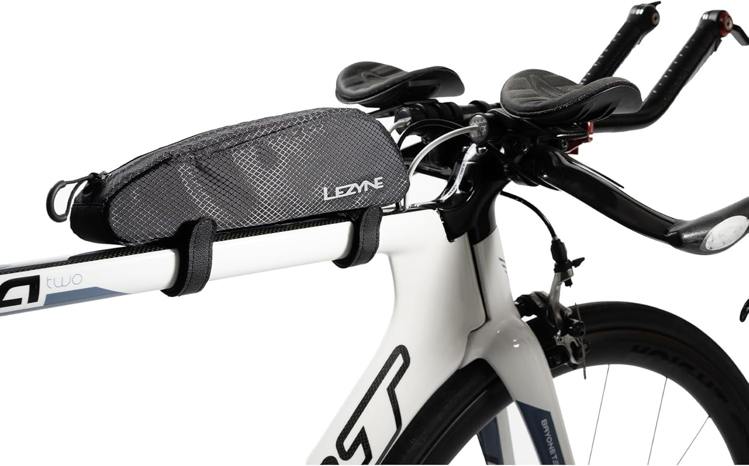 Lezyne Energy Caddy Top Tube Bag 0.7L Water-Resistant Bike Storage Black