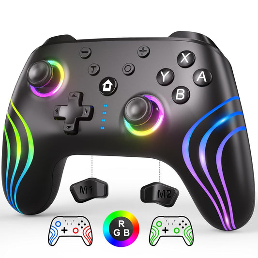 Wireless Gaming Controller Nintendo Switch CX-262 Full RGB Line Breathing LED