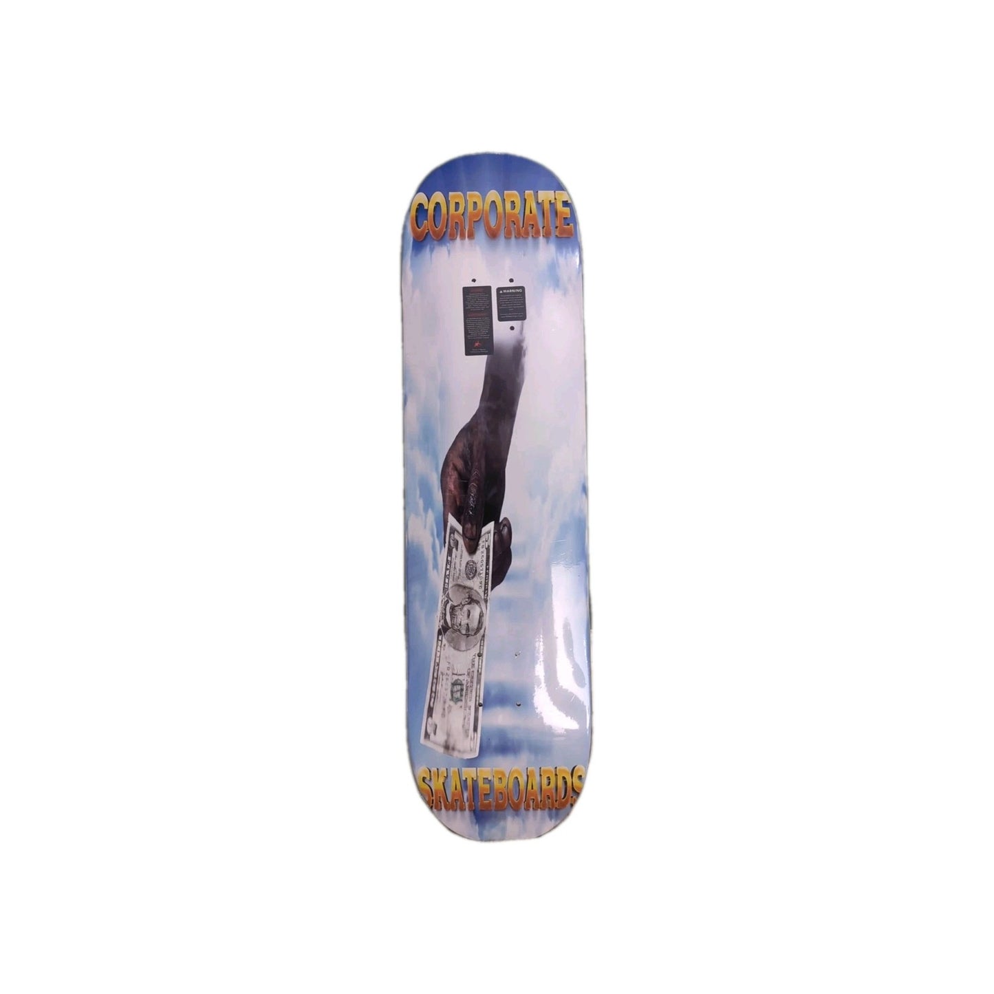 Corporate Angel Investor 8.0" Skateboard Deck – Free Wax + Grip