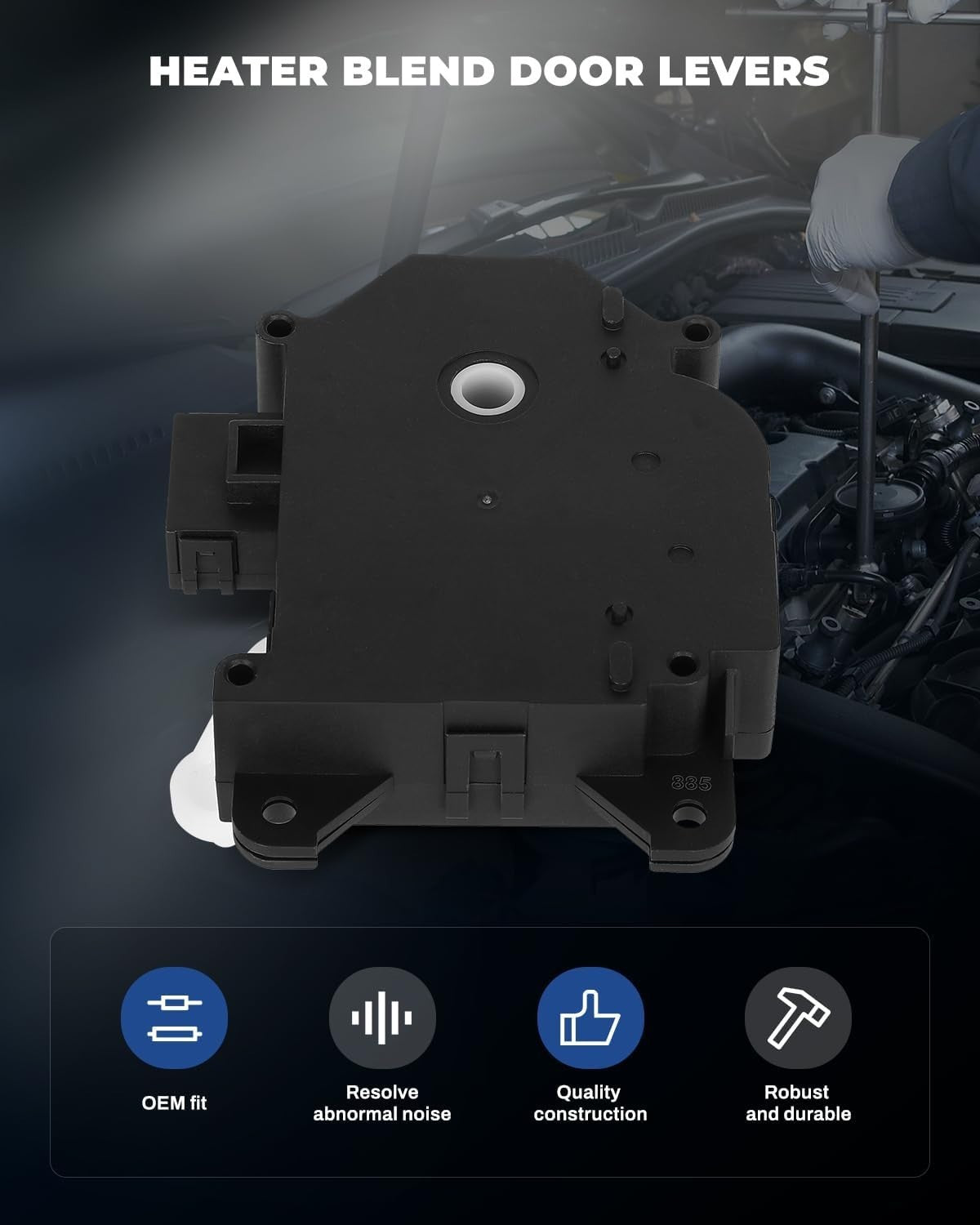 For Odyssey 2005-10 Ridgeline 2006-14 604-885 Blend Door Actuator Temperature