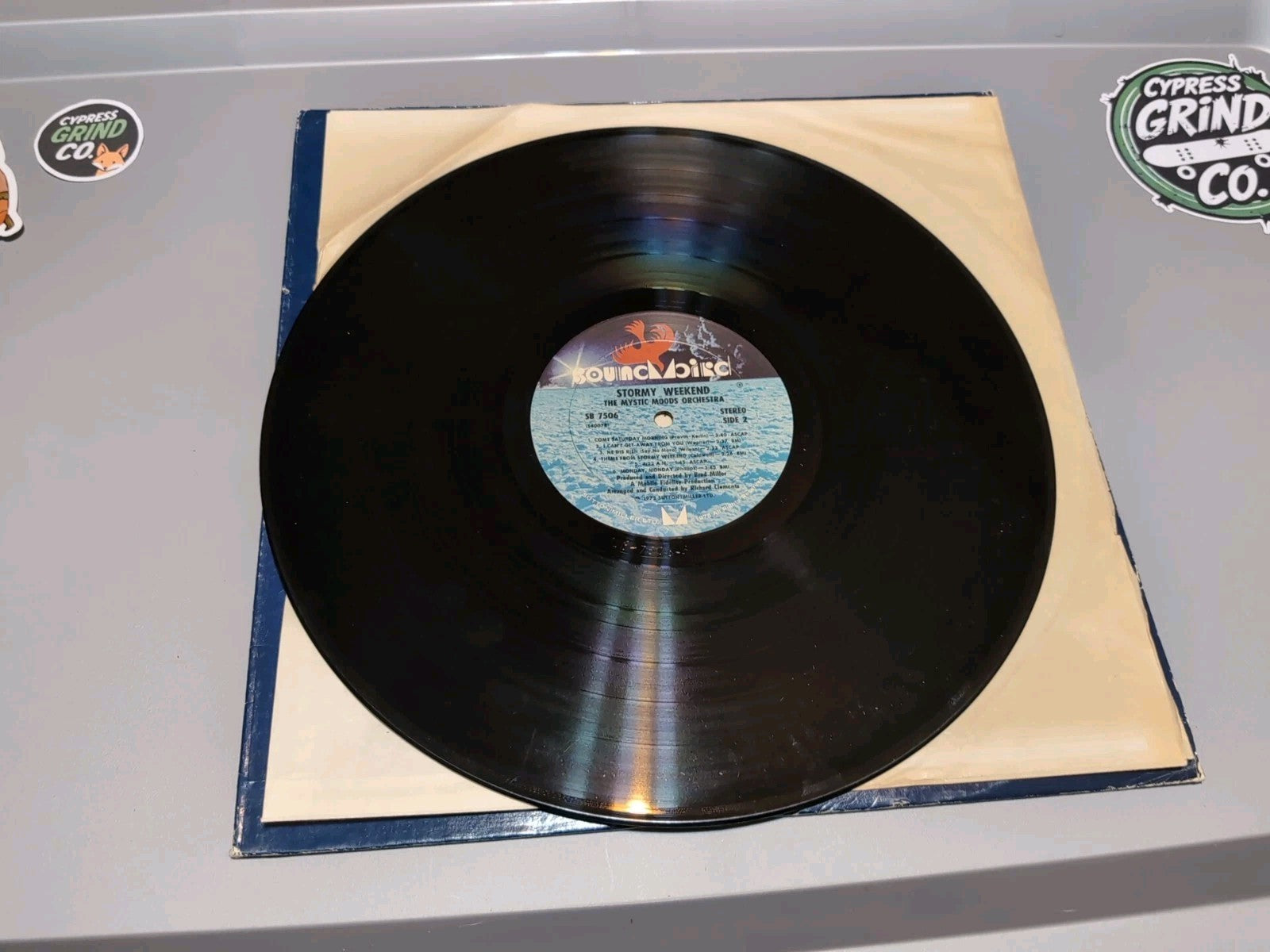 MYSTIC MOODS - Stormy Weekend - 1975 JAZZ SB7506 VINYL VG+++