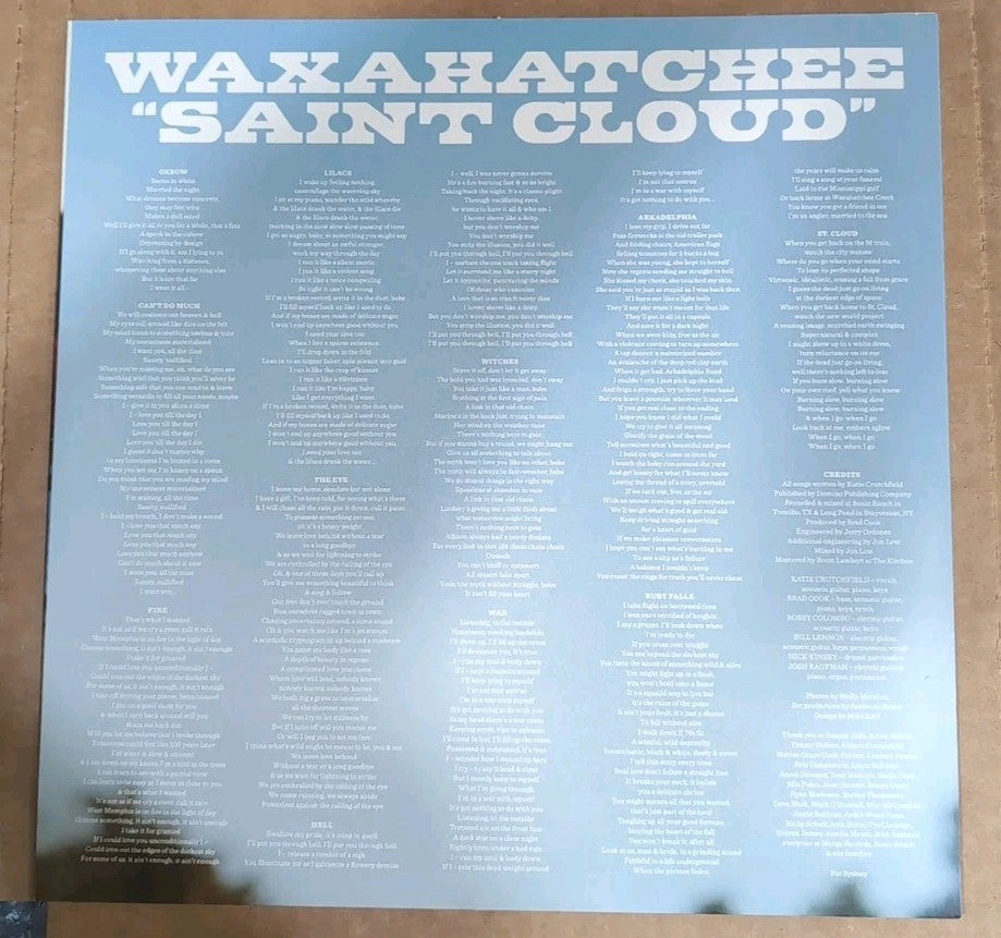 WAXAHATCHEE - Saint Cloud - Vinyl (LP + poster)