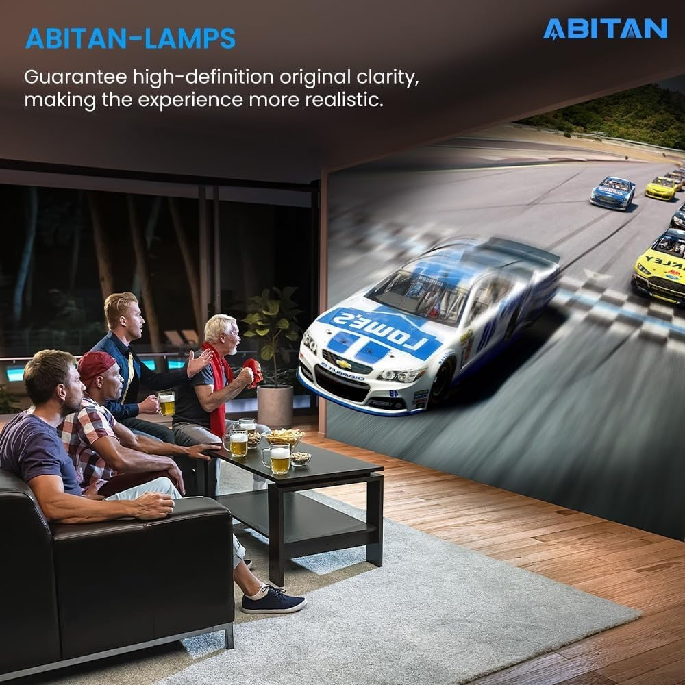 ABITAN ELPLP91 / V13H010L91 Replacement Lamp w/ Housing for Epson Projectors