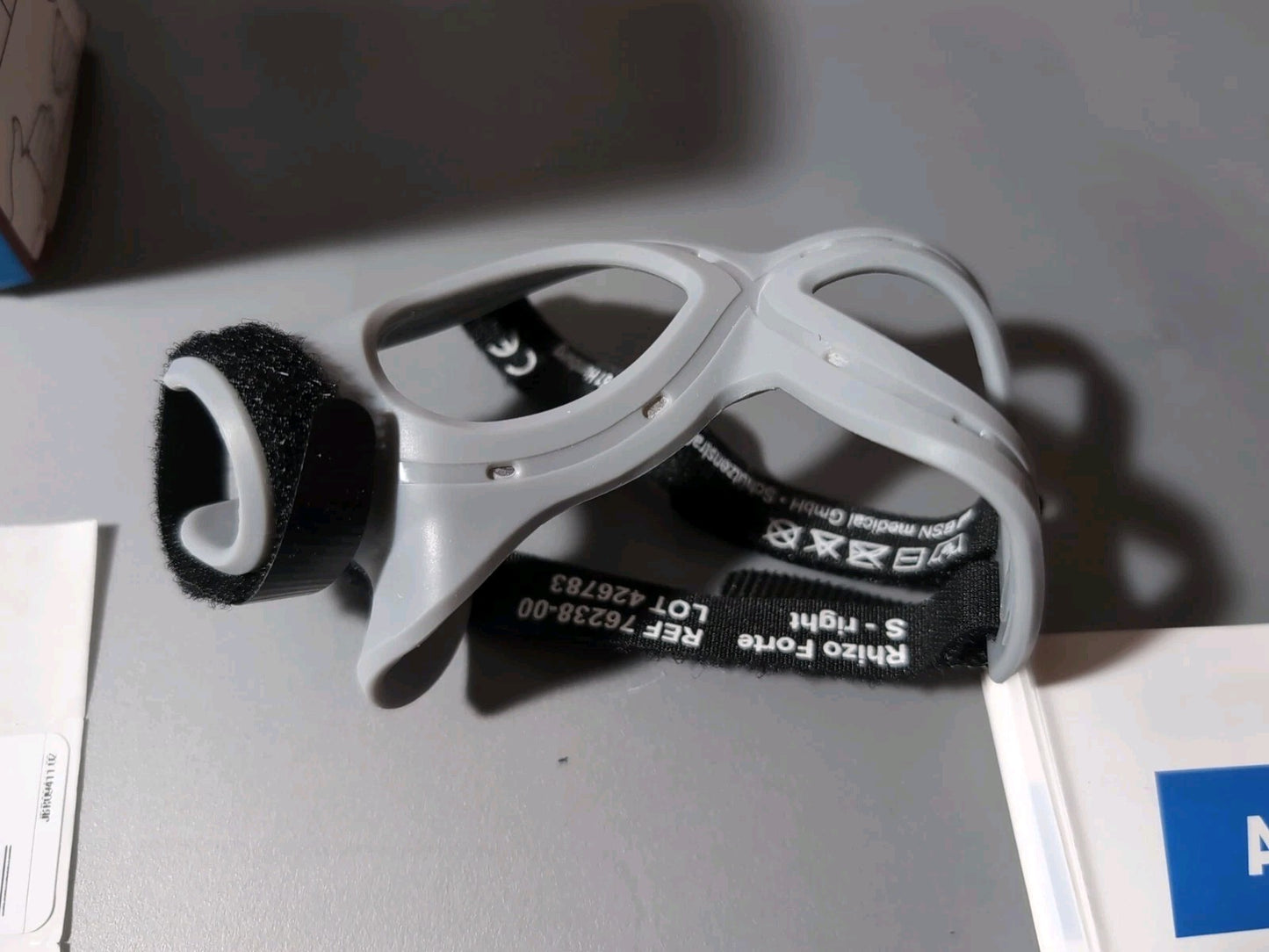 Actimove Rhizo Forte Thumb Orthosis Small Right Hand Black Brace Arthritis Suppo