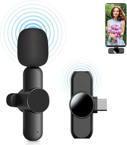 Wireless Lavalier Microphone For Android Phone