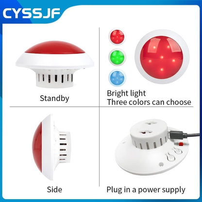 Wireless Emergency Medical Alert Light System for Elderly Disabled Person Toilet