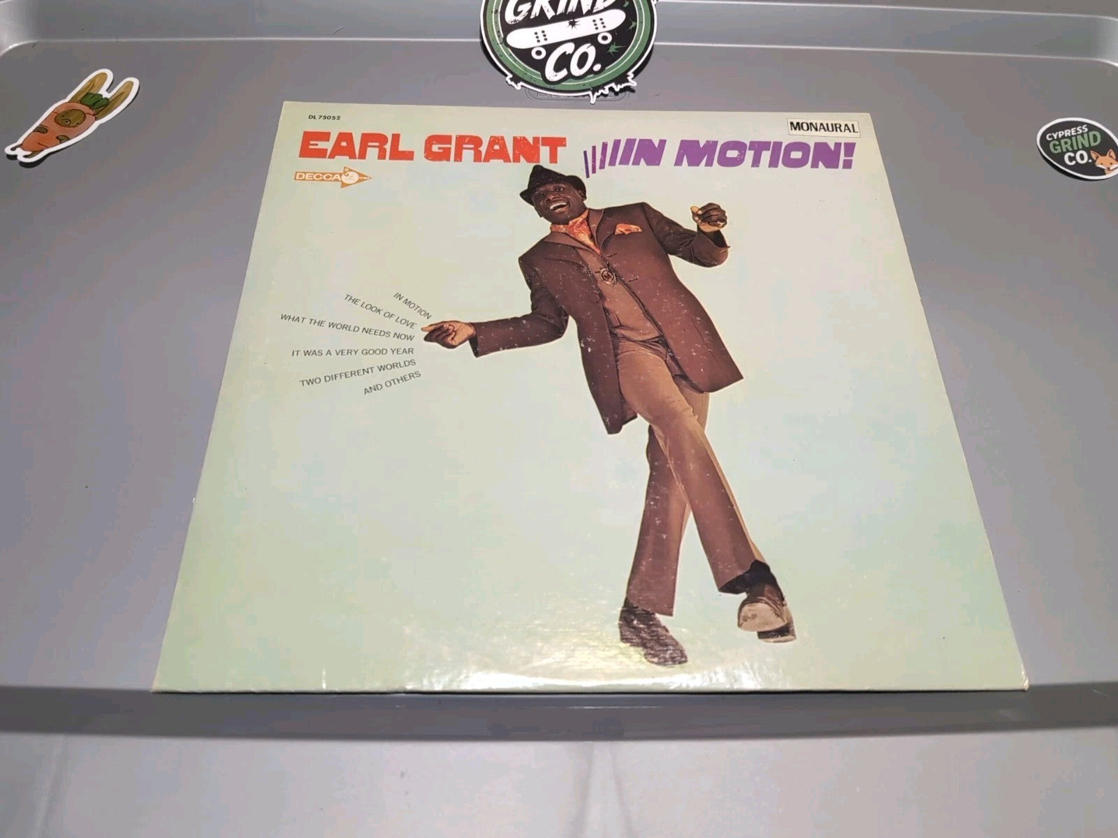 Earl Grant In Motion   Record Album Vinyl LP