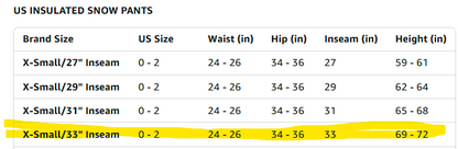 ARCTIX Women’s Insulated Snow Pants, Blue Night, X-Small Tall