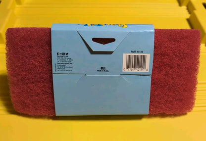Star Brite Flexible Head Scrubber w/Red Medium Pad - Fits Extend-A-Brush Handles