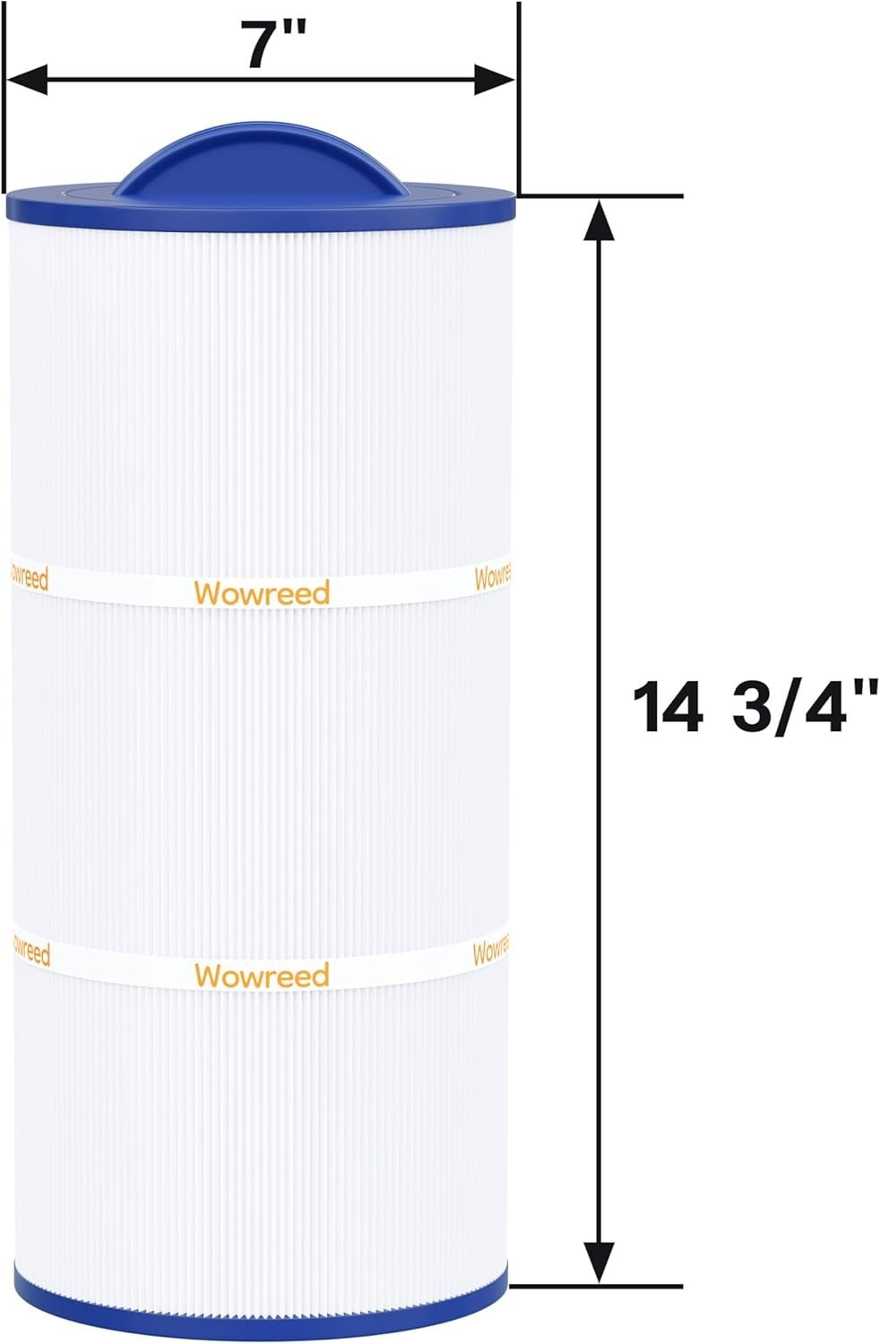 Spa Filter 2-Pack Compatible w/ C-7375 Caldera 75 FC-3964 PCD75N 73531 Wowreed