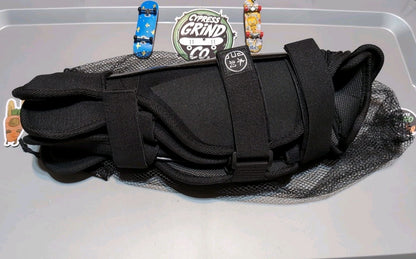 Leonark Black Armoury HEMA Shin Guards Calf Protectors Leggings Pair