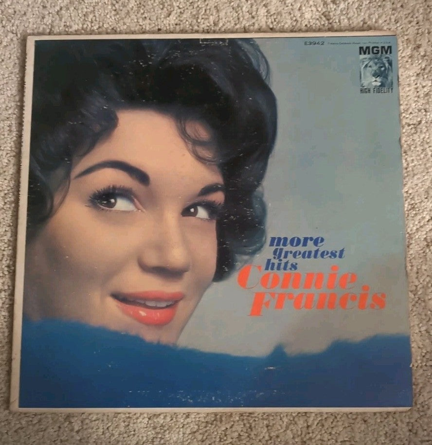 Connie Francis - More Greatest Hits [vinyl - 12"] 1961 MGM E3942