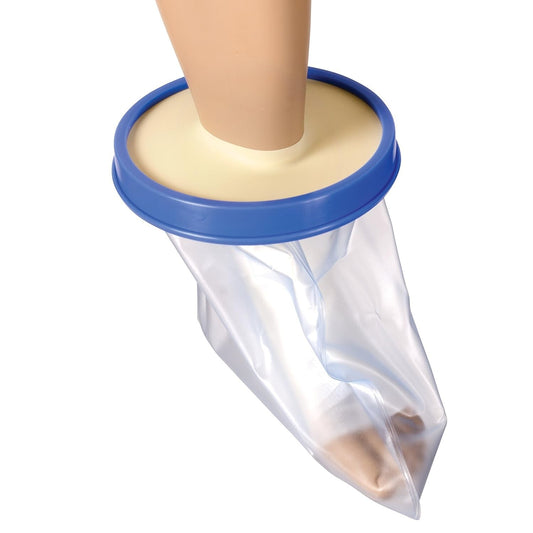 DMI Waterproof Reusable Cast Cover, Fits Up To Size 13 Adult Foot, Wound Barrier
