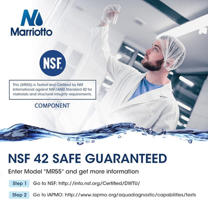 3-Pack MARRIOTTO Water Filter Replacement for Bosch Ultra Clarity Pro BORPLFTR50