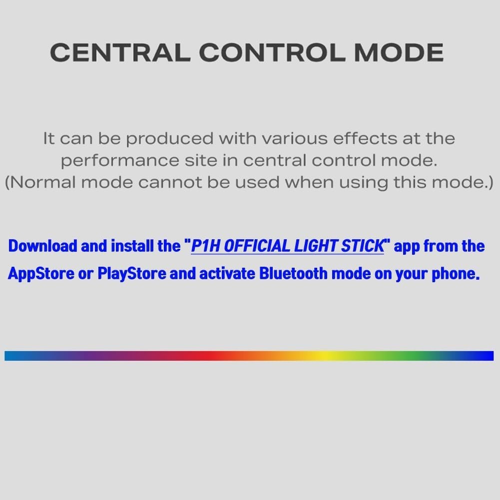 P1Harmony Lightstick Ver 2 Official Sayzer P1H Light Stick with Photocards