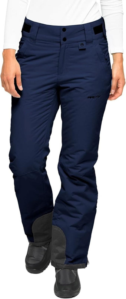 ARCTIX Women’s Insulated Snow Pants, Blue Night, X-Small Tall