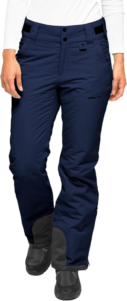 ARCTIX Women’s Insulated Snow Pants, Blue Night, X-Small Tall