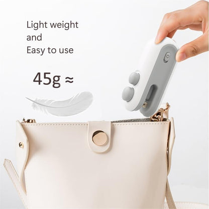 Mini Bag Sealer Rechargeable Bag Sealer 2 In 1 Bag Sealer Heat Seal With Cutter