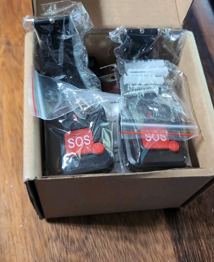 Wireless Emergency Medical Alert Light System for Elderly Disabled Person Toilet