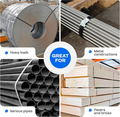 IDL Packaging 5/8" x .020" x 200' Steel Strapping Coil (1400 Lbs Break Strength)