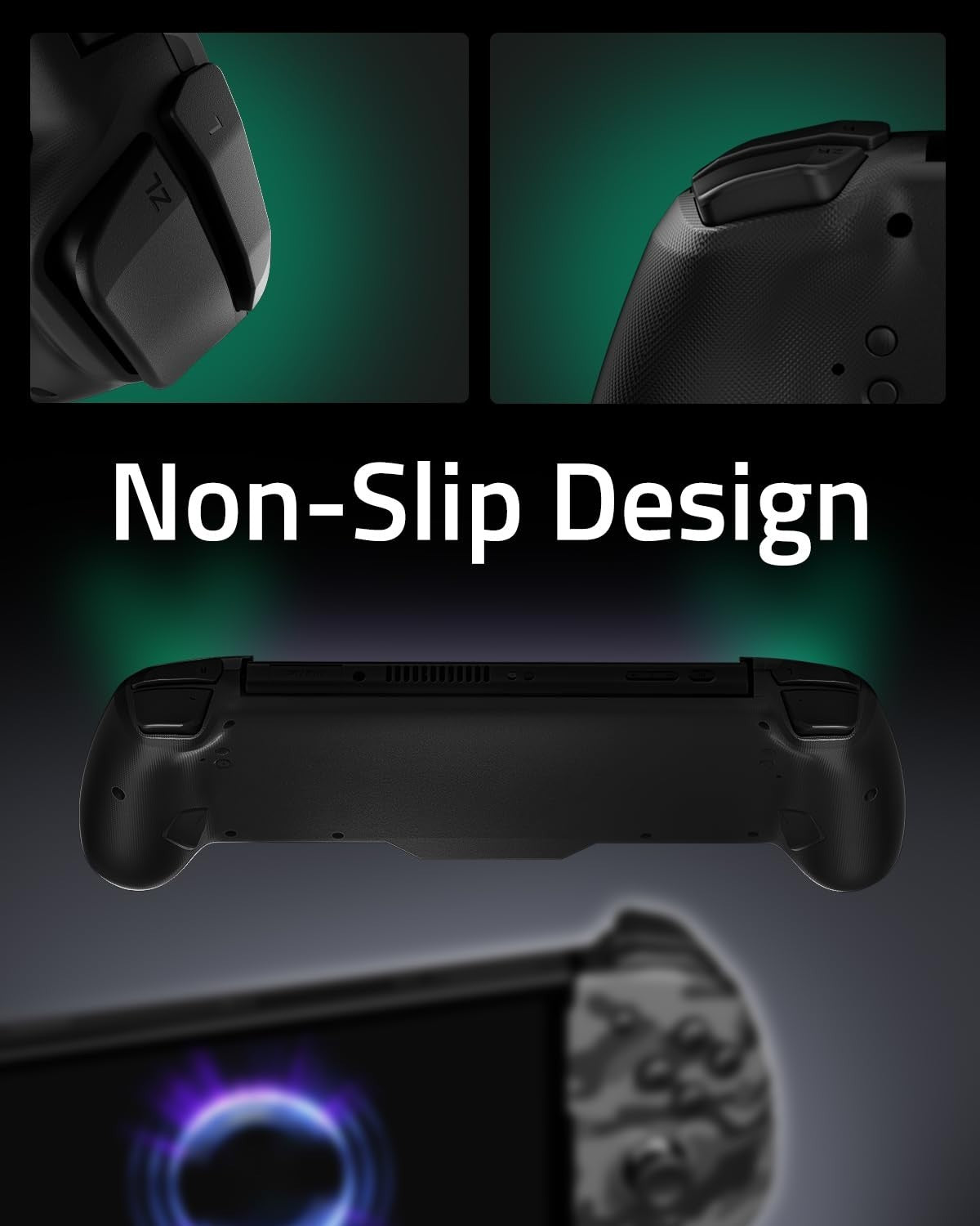 Switch Controller Pro for Nintendo/OLED Ergonomic Luminpad w/ Turbo Mapping CAMO