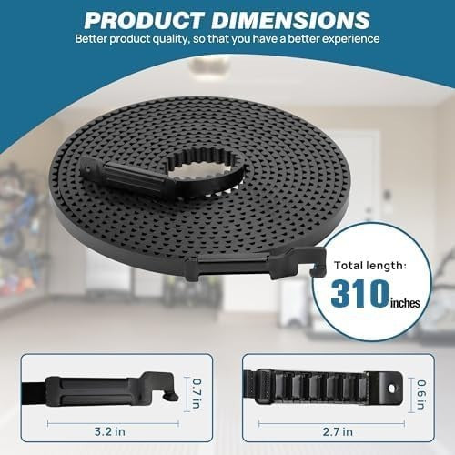Upgrade 41A5250-2 41AB050-2 Belt for 10ft High Garage Door, 310" Garage Door NEW