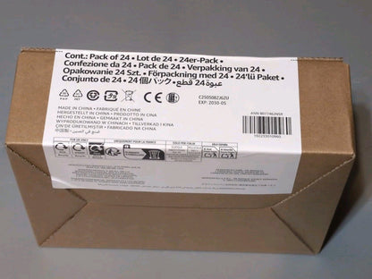 Amazon Basics D Cell Batteries 24 Pack Alkaline 1.5V All Purpose Long Shelf Life