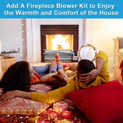 FK12 Fireplace Blower Fan Kit for Majestic, Monessen, Vermont Castings, Lennox