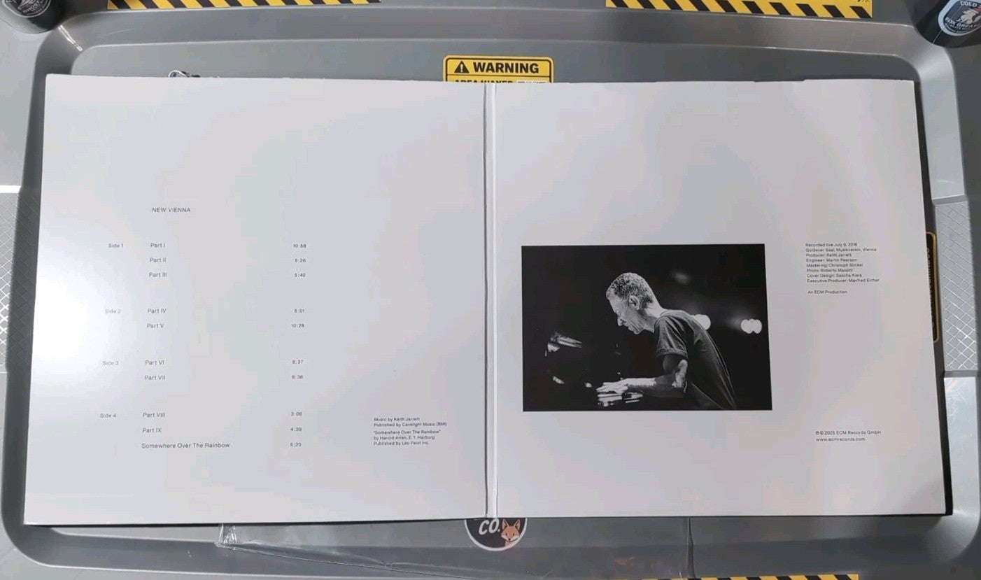 Keith Jarrett New Vienna (Vinyl) 12" Album