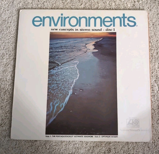 Environments New Concepts in Stereo Sound Disc 1 LP SD 66001 