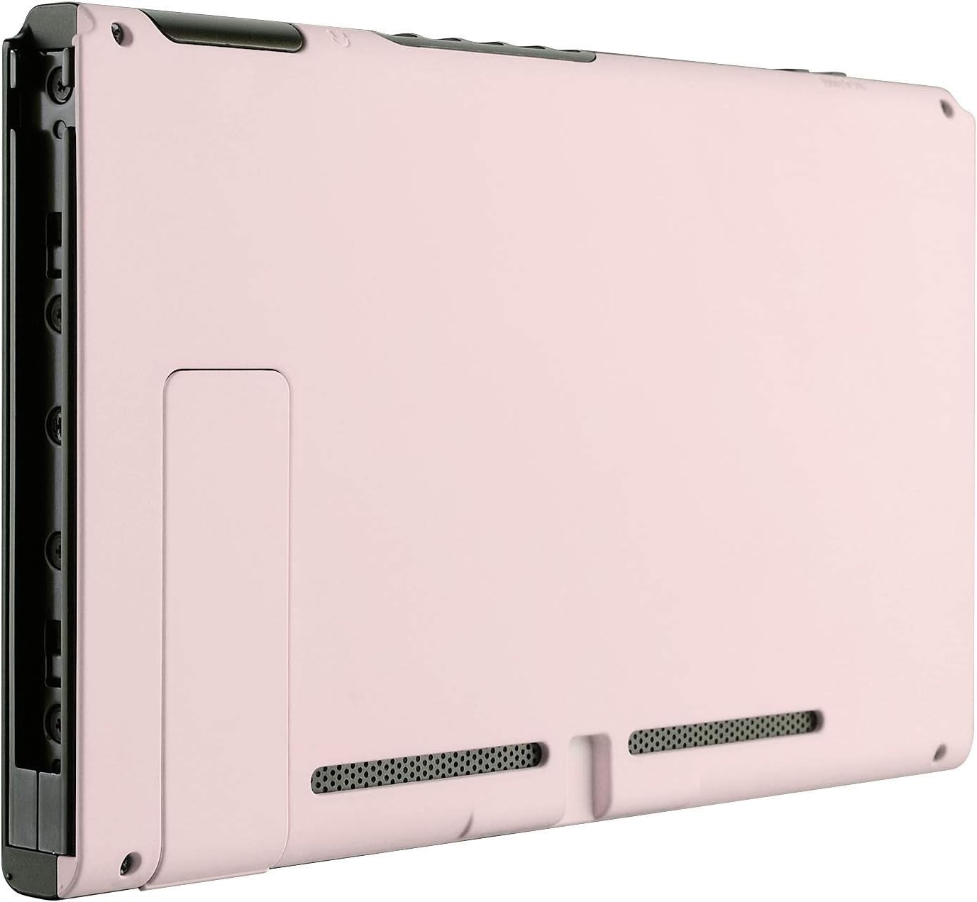 eXtremeRate Cherry Blossoms Pink Console Back Plate for Nintendo Switch, DIY Rep