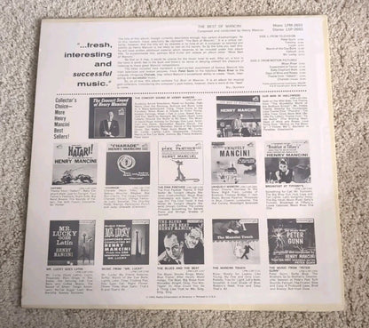 The Best of Mancini - Henry Mancini Vinyl Record Album LSP-2693 Stereo