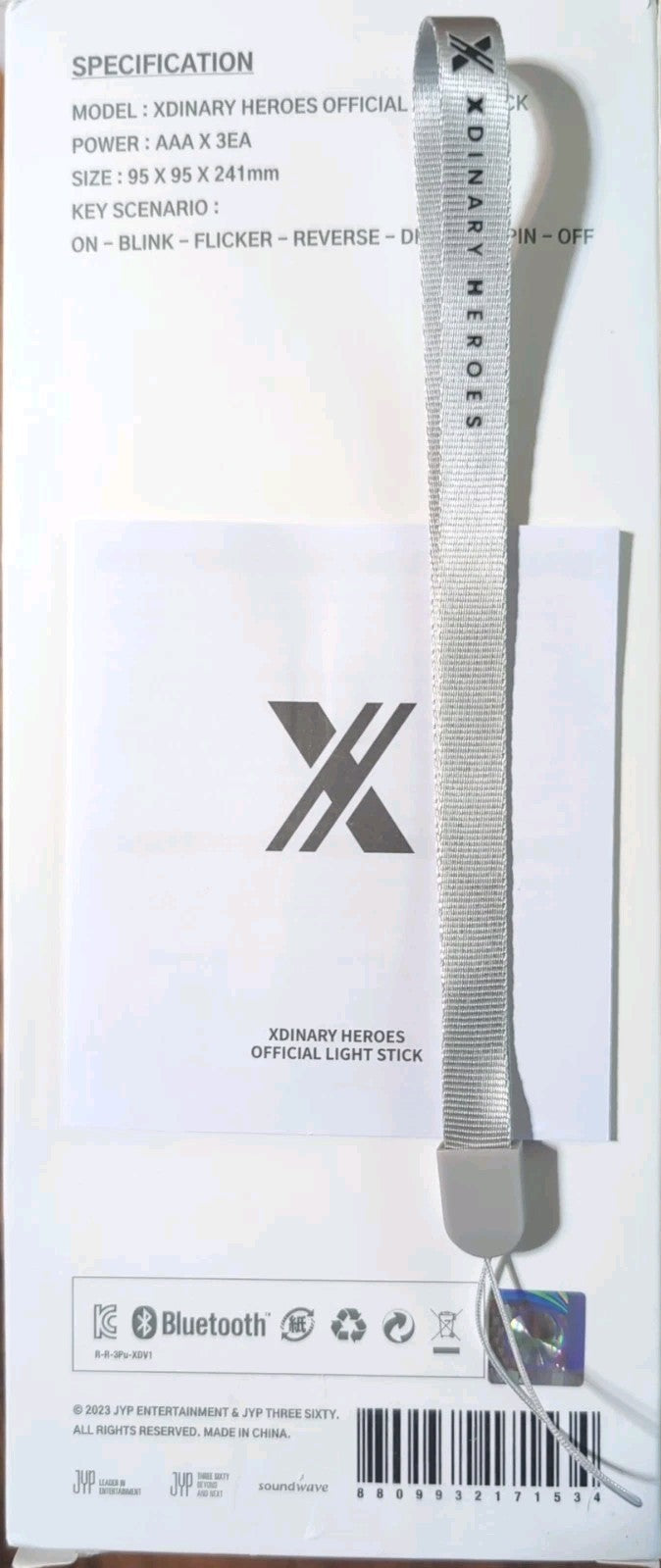 Xdinary Heroes - Official Light Stick Jypshop Ver. USED