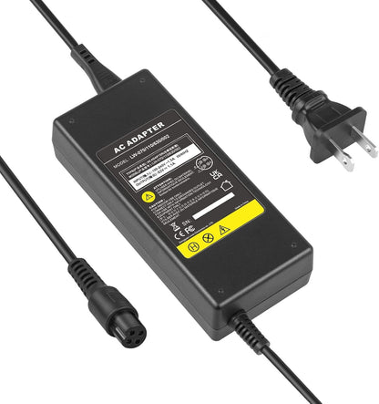 4 Prong Scooter Charger for Segway Ninebot S/S-MAX/Mini lite/Mini PRO, 63V 1.1A