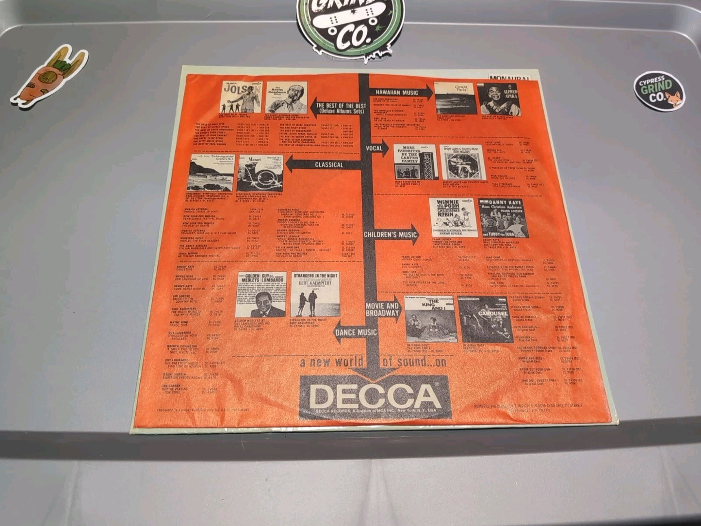 Earl Grant In Motion   Record Album Vinyl LP