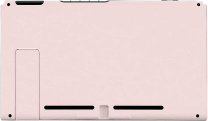 eXtremeRate Cherry Blossoms Pink Console Back Plate for Nintendo Switch, DIY Rep