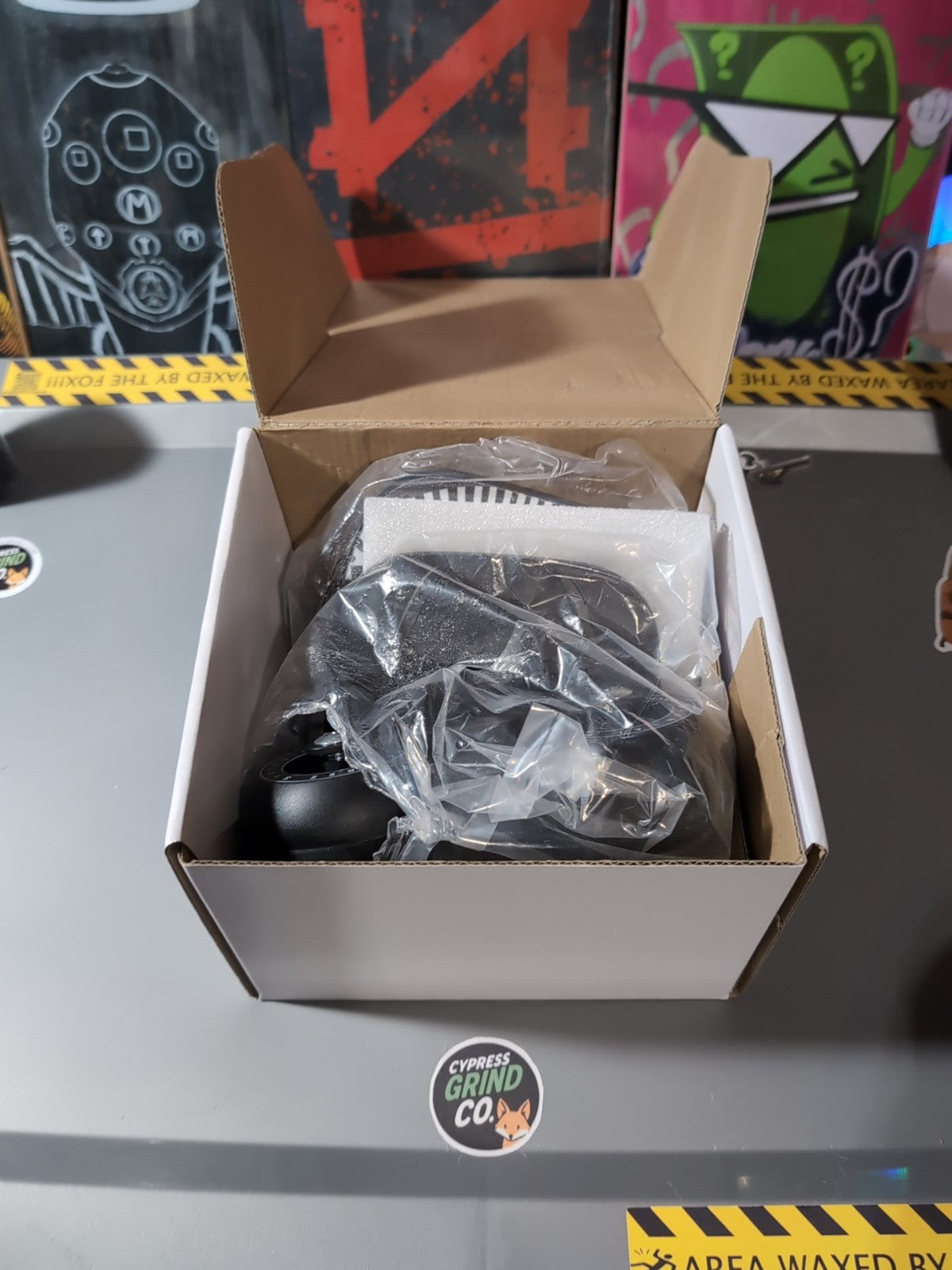 FreeSkates Portable Drift Skates Aluminum Deck 72mm PU Wheels Black