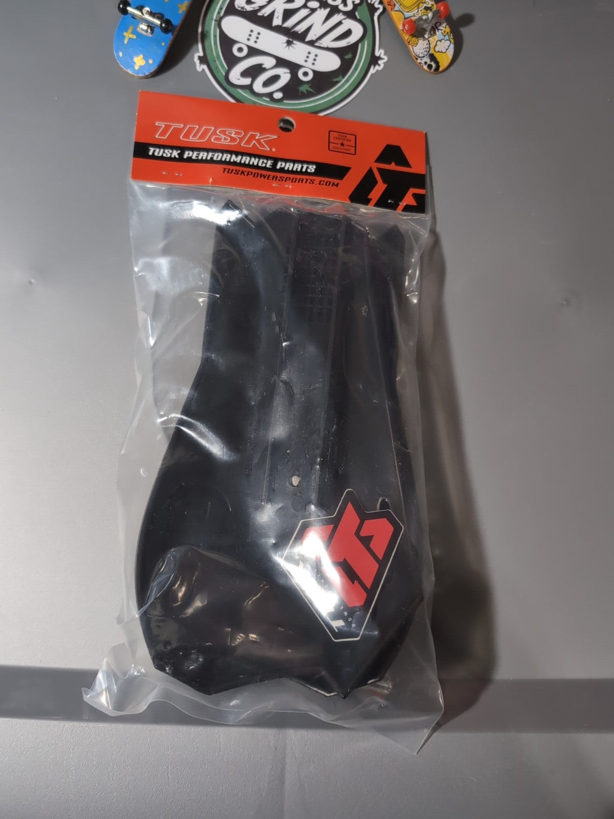 Tusk D-Flex Handguards Black MX Shields | Aluminum Wrap | Fits 7/8" Bars