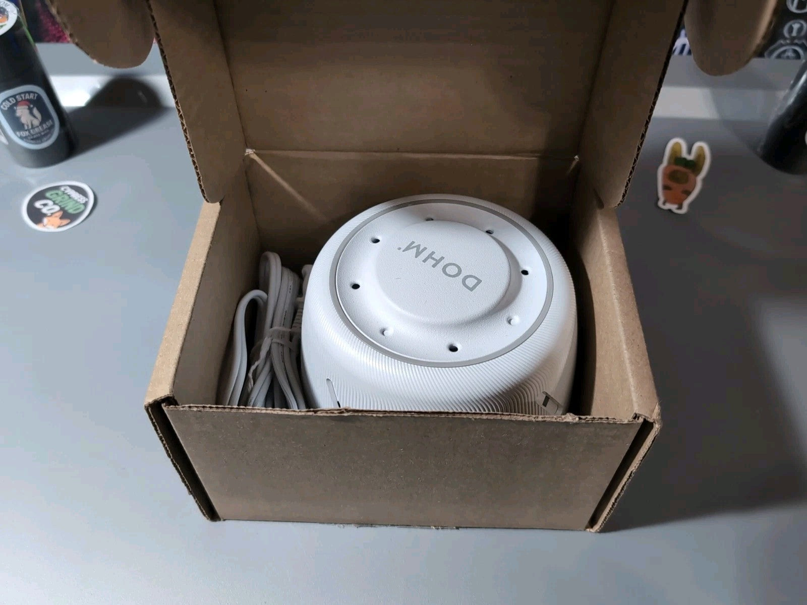 Yogasleep Dohm White Noise Machine White/Gray Original Fan Sound Sleep Aid