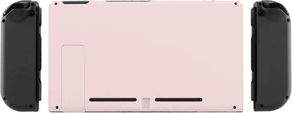 eXtremeRate Cherry Blossoms Pink Console Back Plate for Nintendo Switch, DIY Rep