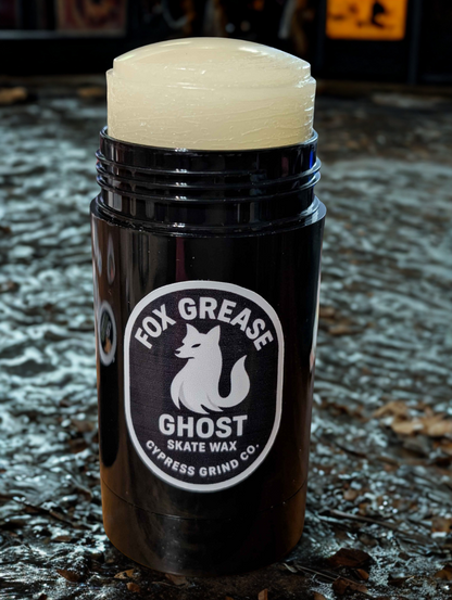 Skateboard Wax – Ghost (Fox Grease) by Cypress Grind Co. 75g Handmade Twist-Up