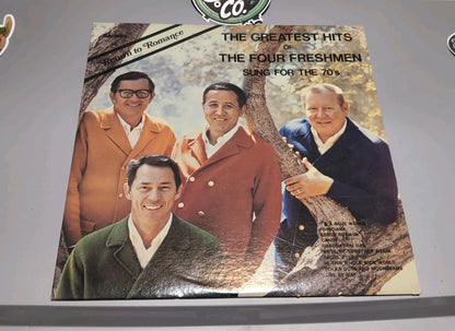 FOUR FRESHMEN: Return To Romance  12" LP 33 RPM SIGNED w/ picture