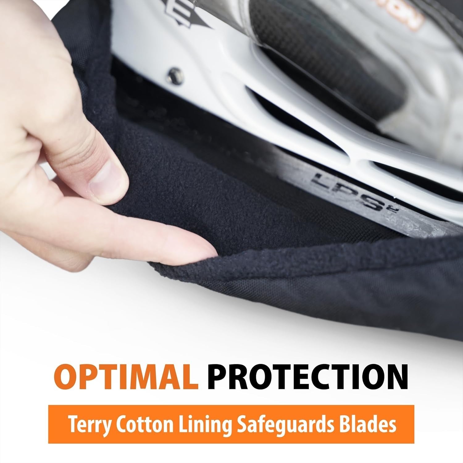 Ice Hockey Skate Guards Soakers Youth Size Y6–4.5 | Stay Sharp Blade Covers