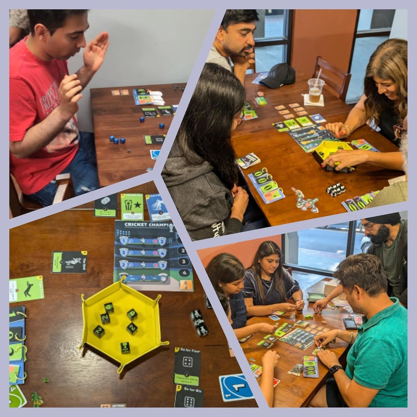 Cricket Champions Board Game – Light Strategy Dice Game 2–5 Players | Brand New