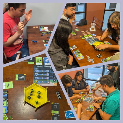 Cricket Champions Board Game – Light Strategy Dice Game 2–5 Players | Brand New