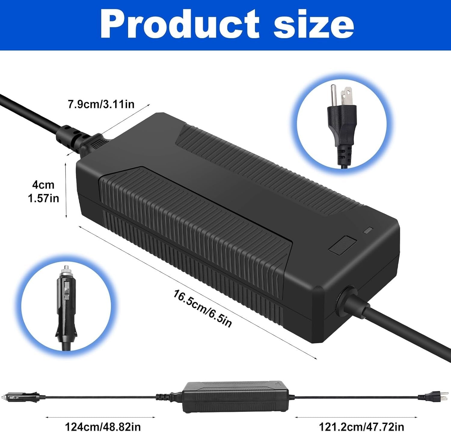 12V DC Power Supply Converter Adapter Plug Compatible w/ GMG Green Mountain New