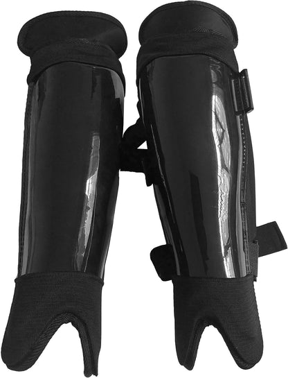 Leonark Black Armoury HEMA Shin Guards Calf Protectors Leggings Pair