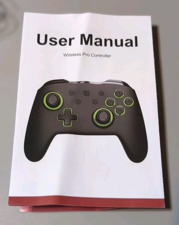Colorful LED Pro Wireless Controller for Switch/Lite/OLED Adjustable Vibration