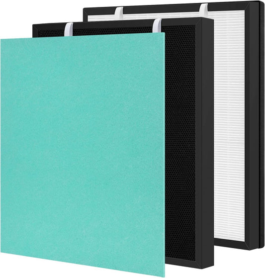 RFM80 Replacement Filter - Max Air Purifier Model OVHM80, 3-in-1 HEPA Part RFM80